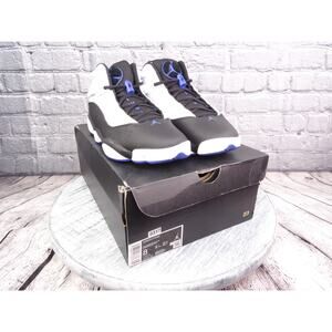 Nike Jordan 6 Rings Game Royal White/Game Royal-BlacK Men 8 Women 9.5 New In Box